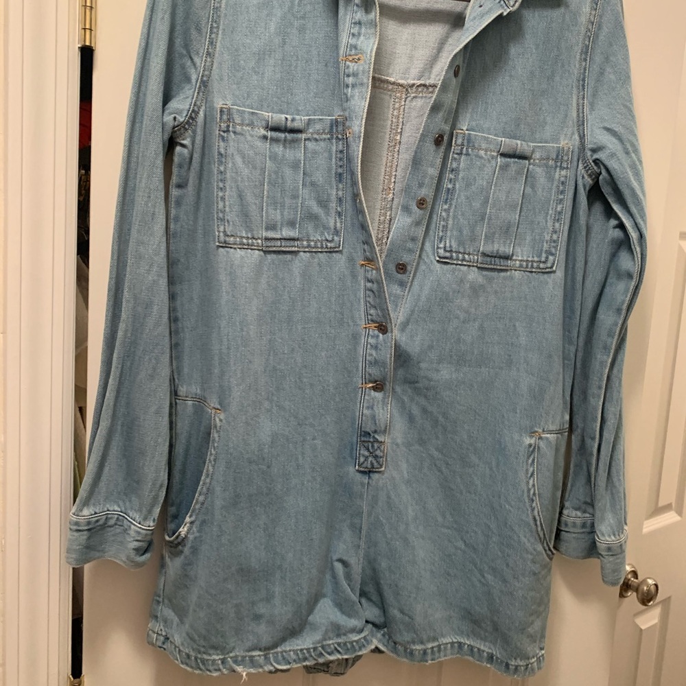 Denim romper - Picture 2 of 4